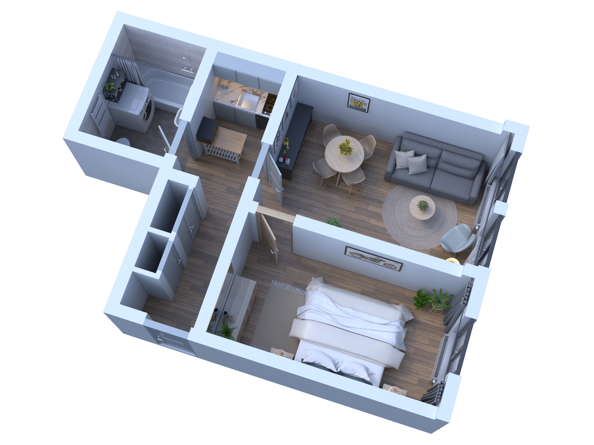 Grundriss 3D, Altstadt